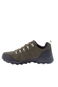 Jack Wolfskin Vaellus- Ja Metsästyskengät|Retkeilykengät*ulkoilukengät Refugio Texapore Low 4287 Khaki