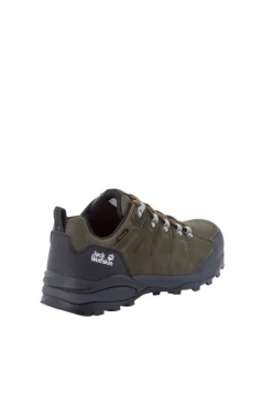 Jack Wolfskin Vaellus- Ja Metsästyskengät|Retkeilykengät*ulkoilukengät Refugio Texapore Low 4287 Khaki