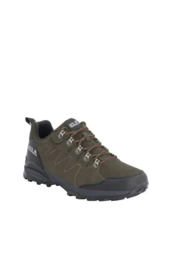 Jack Wolfskin Vaellus- Ja Metsästyskengät|Retkeilykengät*ulkoilukengät Refugio Texapore Low 4287 Khaki