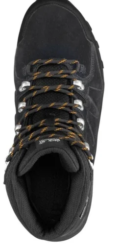 Jack Wolfskin Vaellus- Ja Metsästyskengät|Retkeilykengät*vaelluskenkä Refugio Texapore mid m 6357 Phantom/ burly yellow xt