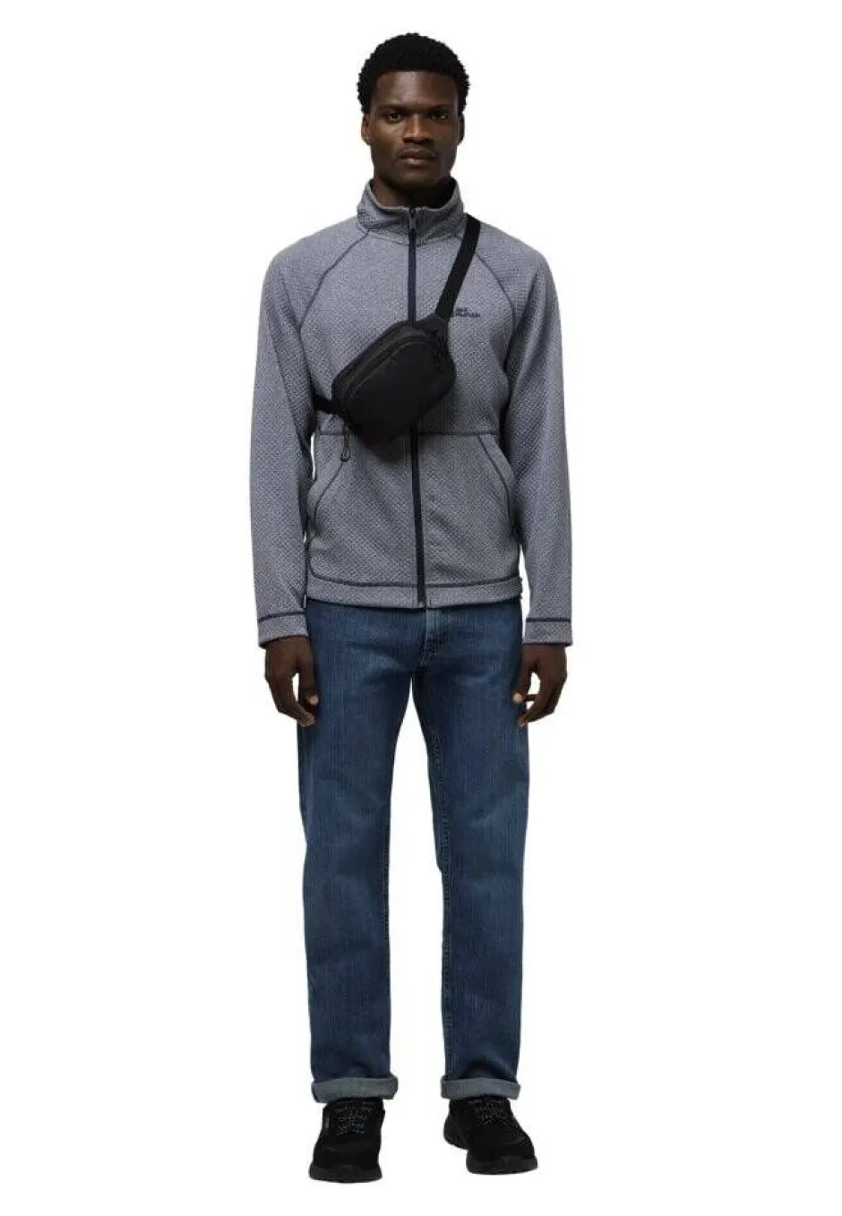 Jack Wolfskin Vyö- Ja Olkalaukut|Laukut*vyölaukku Wandermood 6502 Granite black