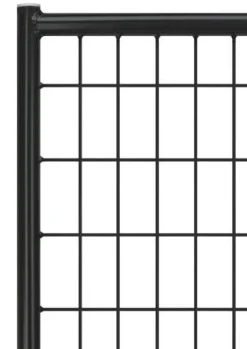Ju00e4mpti Koirat*Jämpti MEDI peruselementti musta, lev. 200 cm, kork. 185 cm