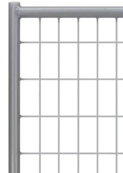 Ju00e4mpti Koirat*Jämpti MEDI peruselementti vaaleanharmaa, lev. 200 cm, kork. 185 cm