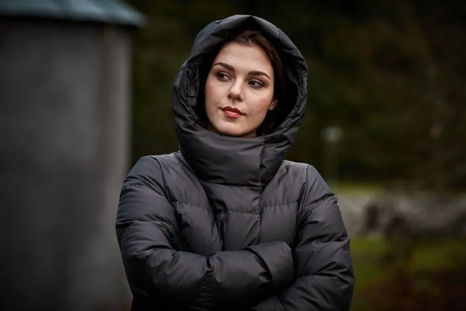 Joutsen Talvitakit*untuvatakki Blanka 2002 antrasiitti