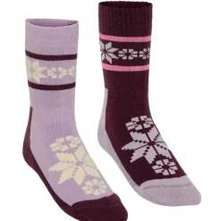 Kari Traa Asusteet|Asusteet*sukat Rusa wool 2 pr/pkt Wine