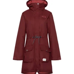 Kari Traa Takit|Talvitakit*takki Tesdal parka Rouge burgundy red