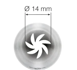 Ku00fcchenprofi Leivonta*Küchenprofi ruusutylla 16 mm