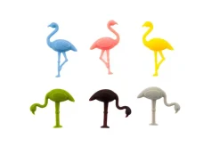 Koala Juoma- Ja Baaritarvikkeet*lasinmerkkaaja flamingo 6 kpl