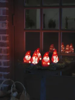 Konstsmide Koriste- Ja Kausivalot*akryylivalosarja Joulupukit 5 kpl/setti  40 x LED