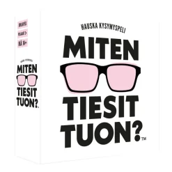 Kylsku00e5pspoesi Pelit Ja Palapelit*Kylskåpspoesi kysymyspeli Miten Tiesit Tuon