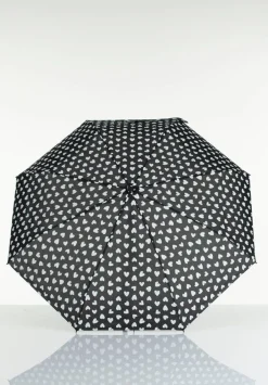 Lasessor Sateenvarjot|Sateenvarjot*sateenvarjo 8775 942 942 Hearts black/white