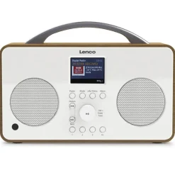 Lenco Radiot Ja Kelloradiot*ladattava matkaradio PIR-645 valkoinen