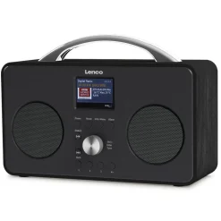 Lenco Radiot Ja Kelloradiot*ladattava matkaradio PIR-645  musta