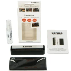 Lenco Äänentoisto*levyjen puhdistussetti TTA-3IN1