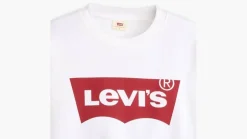 Levi's Trikoopaidat Ja Colleget*collegepaita Everyday Crew Batwing White 0025 Batwing white