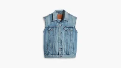Levi's Talvitakit*farkkuliivi 0000 Relaxed Trucker Vest 0000 Kentucky Blue Vest