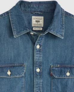 Levi's Kauluspaidat*farkkupaita Jackson Worker 0269 0269 Chopper Dark Wash