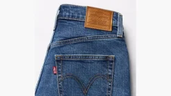 Levi's Shortsit Ja Caprit*farkkushortsit Ribcage Bermuda Short 0001 Basic farkkusininen