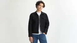 Levi's Kevättakit*farkkutakki 0403 The Trucker Jacket 0403 Dark Horse Trucker