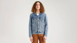 Levi's Kevättakit*farkkutakki Trucker Jacket 0574 Medium Indigo Skyline