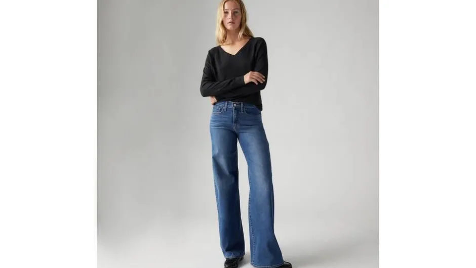 Levi's Farkut*farkut 318 Shaping Wide Leg Clever Girl
