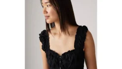Levi's Vapaa-Ajan Mekot*mekko Amaya Tiered Maxi Dress 0000 Musta