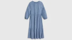 Levi's Vapaa-Ajan Mekot*mekko Jolene Ls Maxi 0001 Sininen