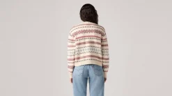 Levi's Neuletakit*neuletakki Gala Fairisle 0000 Hayley fair isle white swan