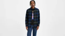 Levi's Kauluspaidat*paita Jackson Worker Levinson Plaid Ocean Cavern