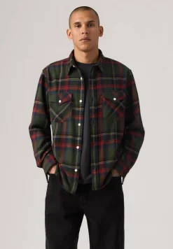 Levi's Kauluspaidat*paita Relaxed Fit Western 0066 Herman Plaid Duffel Bag
