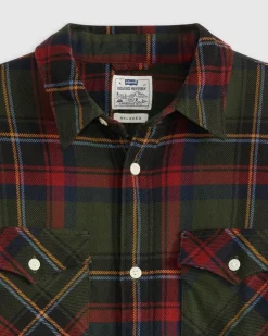 Levi's Kauluspaidat*paita Relaxed Fit Western 0066 Herman Plaid Duffel Bag
