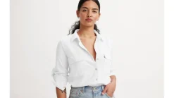 Levi's Puserot*pusero Doreen Utility Shirt 0006 Valkoinen