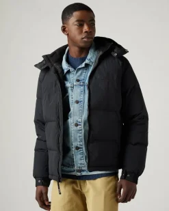 Levi's Talvitakit*takki Rockridge Short Puffer Jet Black