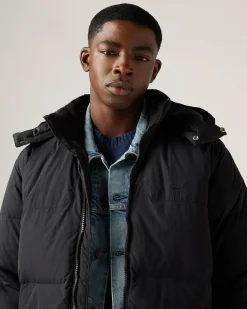 Levi's Talvitakit*takki Rockridge Short Puffer Jet Black