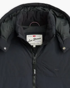Levi's Talvitakit*takki Rockridge Short Puffer Jet Black