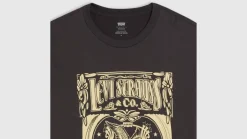 Levi's T-Paidat*t-paita Graphic Crewneck Tee 1854 Brin Music Inspired Phantom