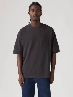 Levi's T-Paidat*t-paita Half Sleeve Pique Tee 0002 Dark Phantom