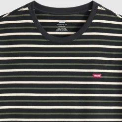 Levi's T-Paidat*® t-paita Original Housemark Tee 0303 Andor Stripe Jet Black
