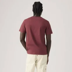 Levi's T-Paidat*® t-paita Original Housemark Tee 56605-0308 0308 Oxblood Red