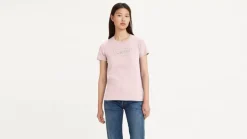 Levi's Trikoopaidat Ja Colleget*t-paita Perfect T-shirt Shimmer BW 2433 Shimmer bw keepsake lilac