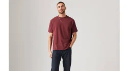 Levi's T-Paidat*t-paita Red Tab Vintage Tee 0117 Garment Dye T Chocolate Truffle