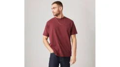 Levi's T-Paidat*t-paita Red Tab Vintage Tee 0117 Garment Dye T Chocolate Truffle