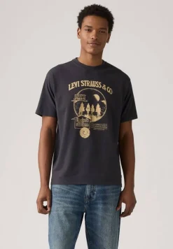 Levi's T-Paidat*t-paita Vintage Fit Graphic Tee Saddle Rancher 2 Phantom