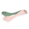 Light my fire Retkeilytarvikkeet*Spork Little BIO 2 kpl green/pink