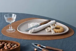 LIND DNA Keittiötekstiilit*pöytätabletti Nupo Curve L Nature