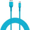Livia Kuulokkeet Ja Puhelintarvikkeet*latausjohto USB- C, 2 m turkoosi
