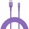 Livia Kuulokkeet Ja Puhelintarvikkeet*latausjohto USB-lightning, 2 m lila