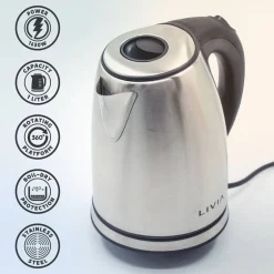 Livia Kahvi Ja Kuumat Juomat*vedenkeitin 1 L 1370-1630 W rosteri