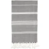 4Living Kylpyhuone- Ja Saunatekstiilit|Kylpyhuone- Ja Saunatekstiilit*hamam pyyhe 80x150 cm harmaa