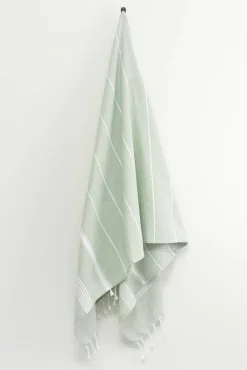 4Living Kylpyhuone- Ja Saunatekstiilit|Kylpyhuone- Ja Saunatekstiilit*hamam pyyhe 80x150 cm vihreä